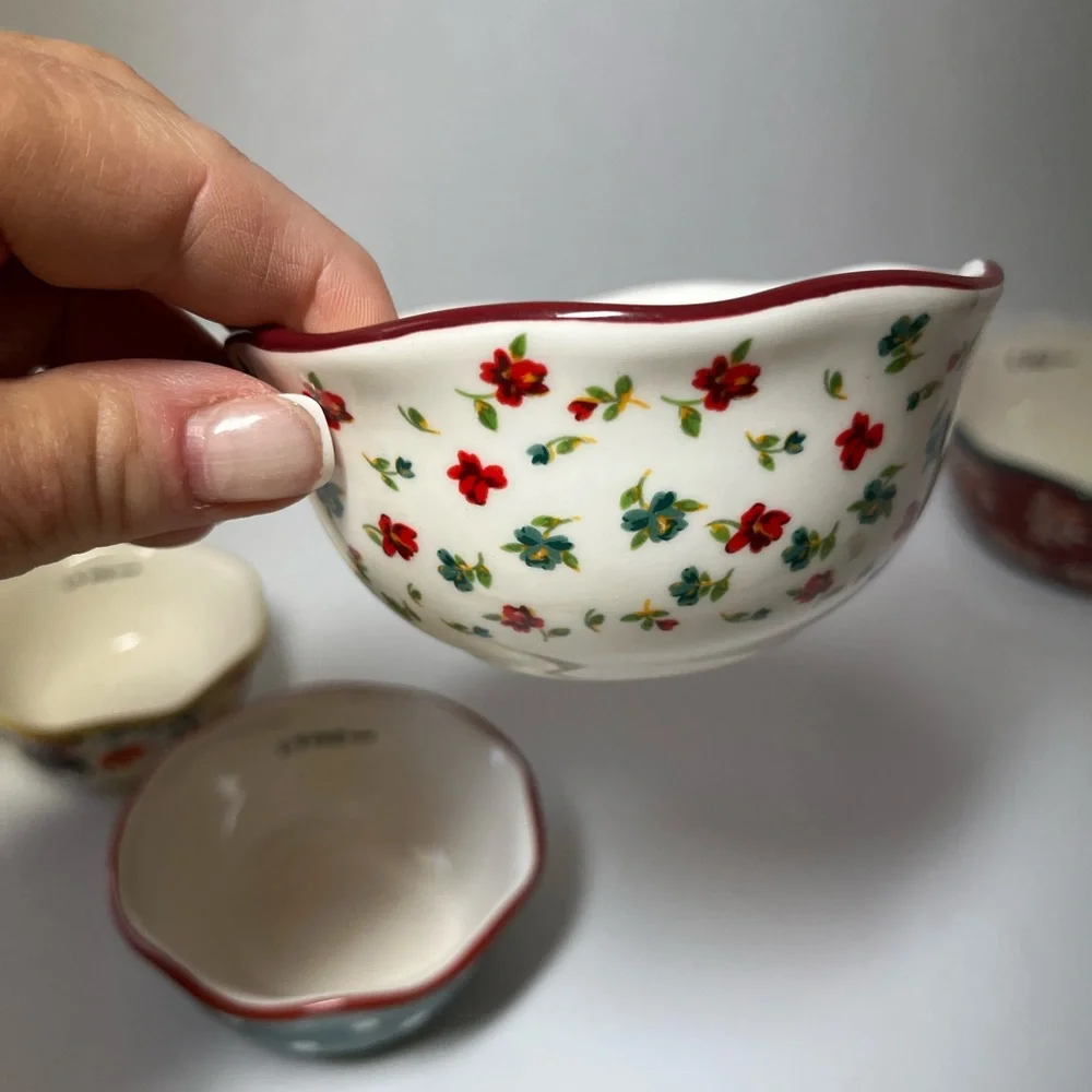 The Pioneer Woman 4-Piece Ceramic Measuring Bowls